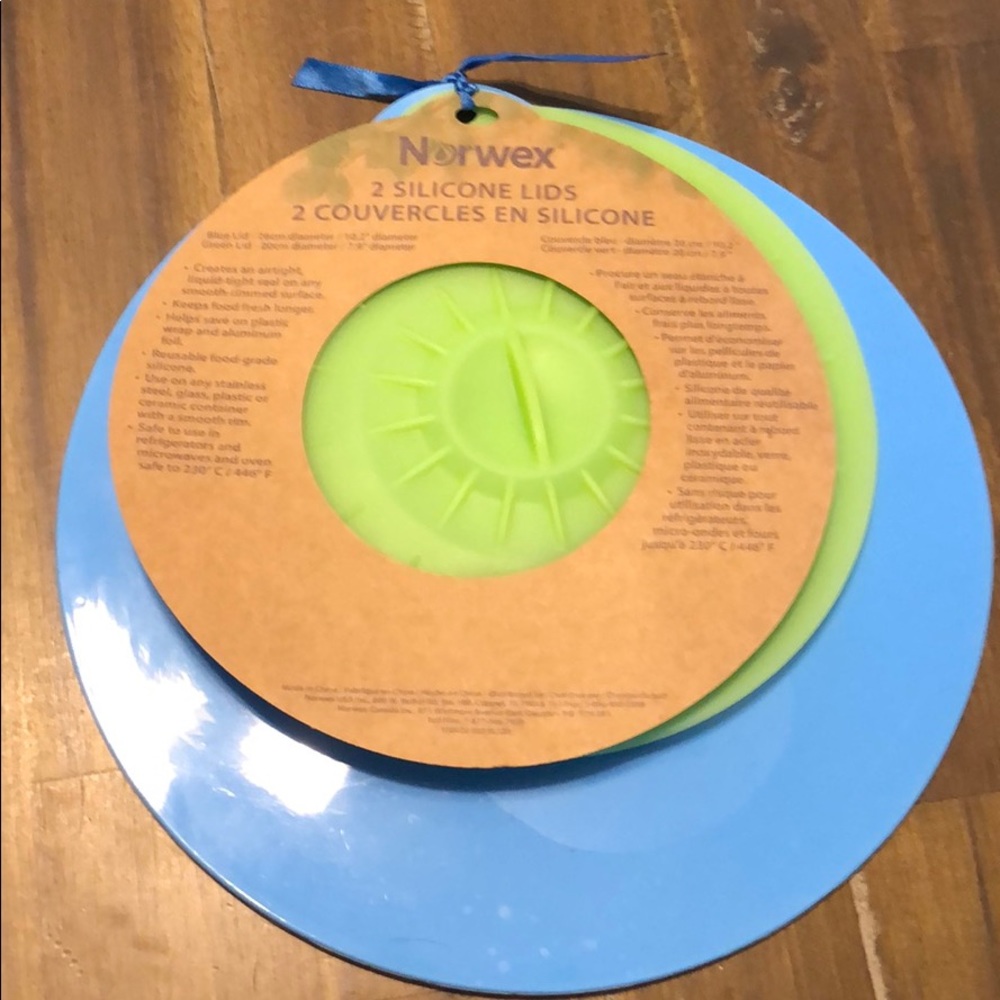 Norwex silicone pot lids